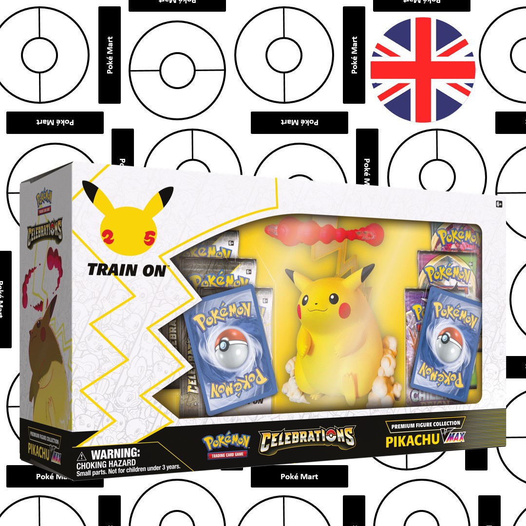 Pokémon 25° Anniversario Celebrazioni Collezione Figure Pikachu VMAX Pokemart.it