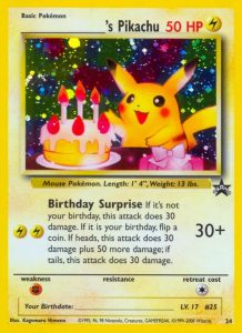 Compleanno Pikachu