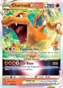 Stelle brillanti Charizard VSTAR 018/172