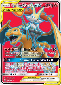 Eclissi cosmica Charizard e Braixen GX 212/236