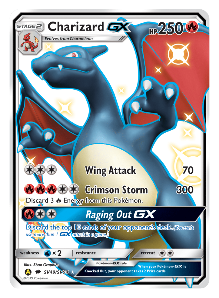 Pokemon Charizard splendente Destini nascosti SV49/SV93