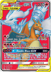 Reshiram e Charizard GX 193/214